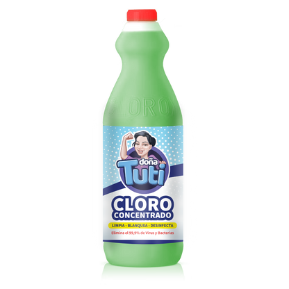 Cloro liquido Doña Tuti 1Lt.