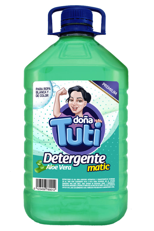 Detergente Líquido Tuti verde 5Lts