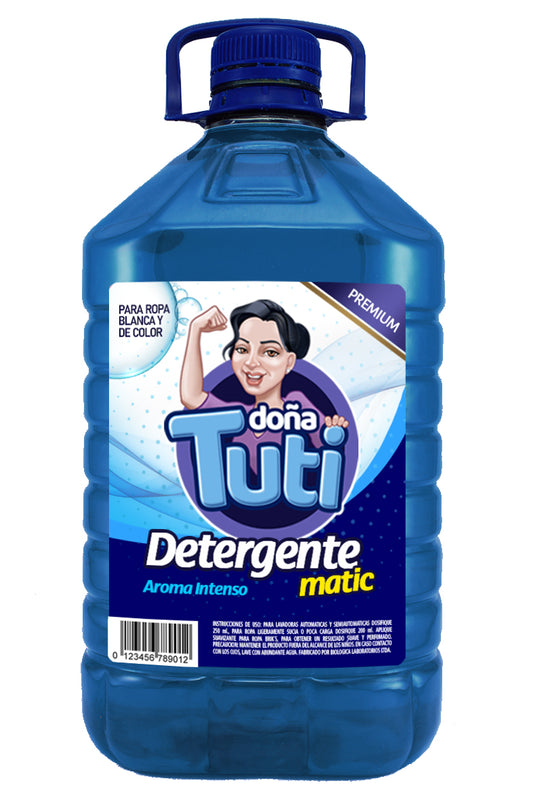 Detergente líquido Tuti azul 5Lts